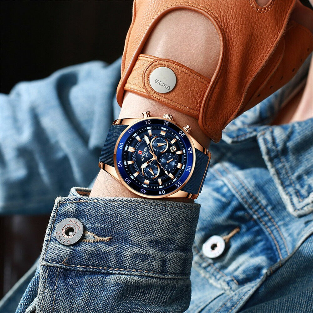 Reward VIP Men’s Luxury Sport Chronograph Watch