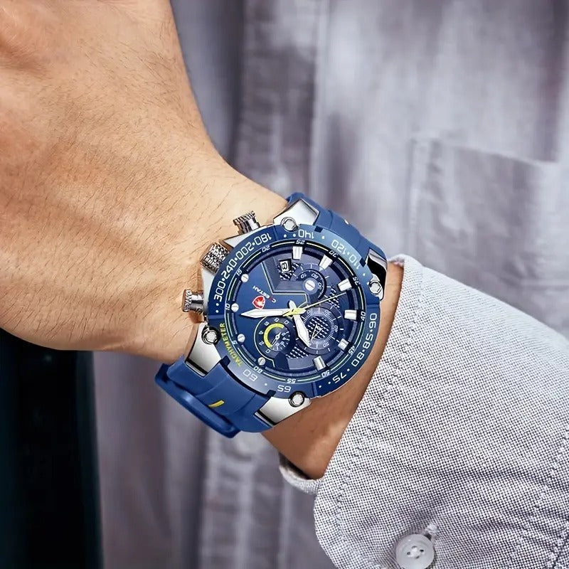 Men's Luxury Waterproof Quartz Sports Watch