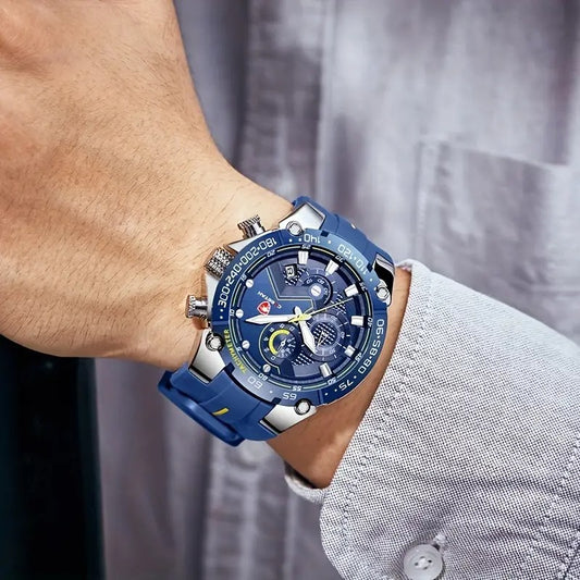 Men's Luxury Waterproof Quartz Sports Watch